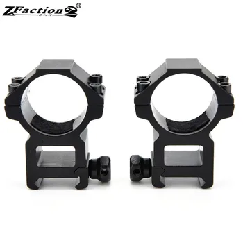 

2PCS Optical Sight Bracket Metal Dovetail Rifle Scope Mount Ring Weaver High 20mm Mount Dia 30mm Hunting Outdoor Gun Accessories