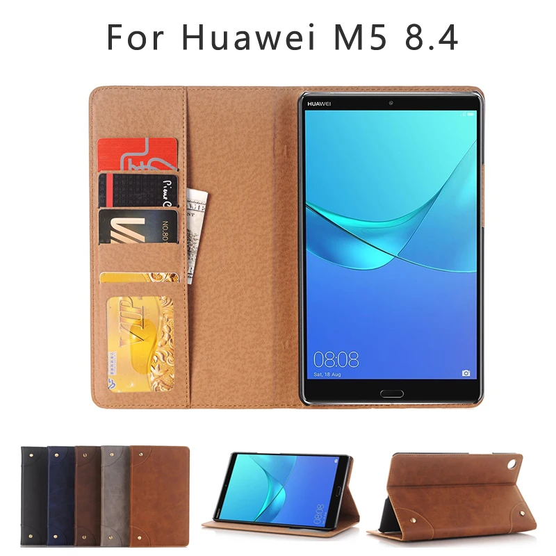 

Case for Huawei M5 8.4 Tablet Xinysan Foilio Protective Cover for Huawei M5 8.4 inch SHT-AL09 SHT-W09 Tablet PC+Free Stylus