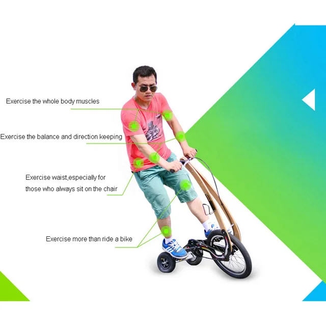 Best price at $189 Cheap manual 3 big wheels sports tricycle bike
