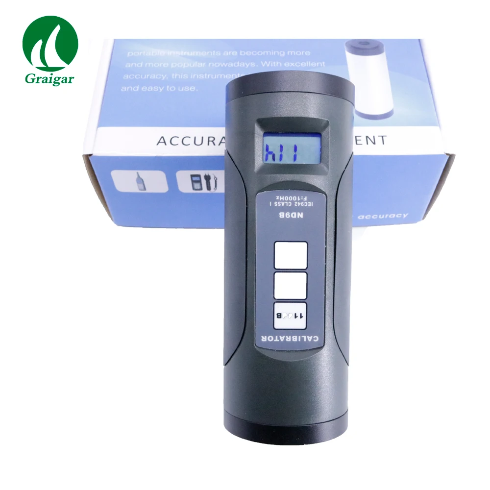 

Digital Sound Level Meter ND9B Sound Pressure Level: 94dB & 114dB Suitable for 1" and 1/2" Microphone Size