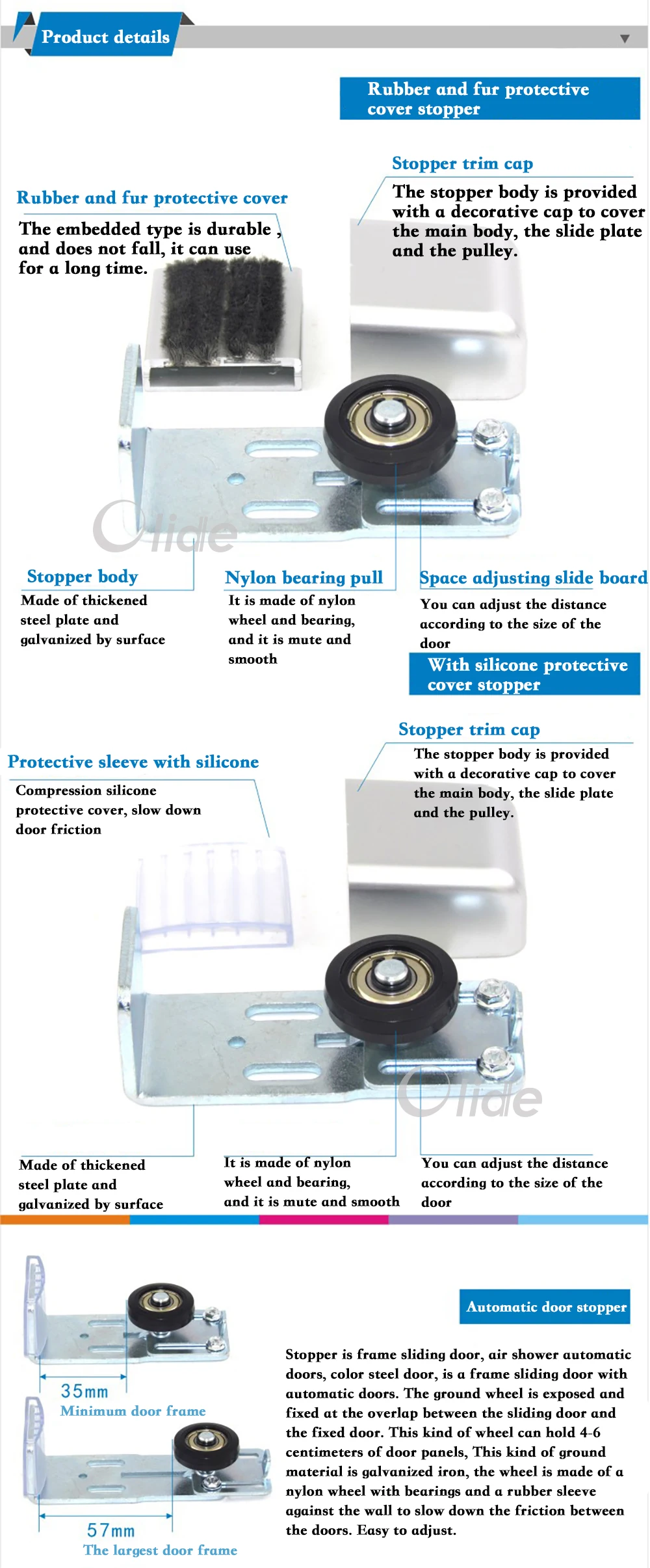 Aluminium Alloy Door End Stopper  (2)