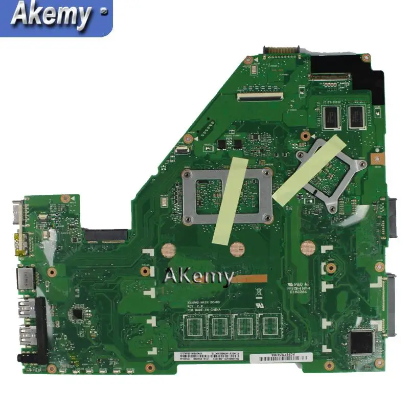 Akemy N3540 Процессор X550MJ GT820M материнская плата X550MD REV 2,0 для ASUS X550M X552M Y582M X550MD X550MJ материнская плата тесты Ok