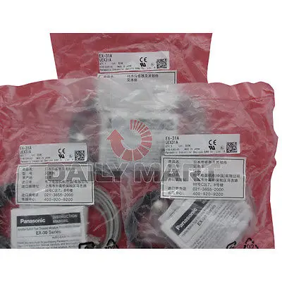 

DHL/EMS 2 LOTS SUNX EX-31A 500MM PHOTOELECTRIC SENSOR THROUGH-BEAM PLC MODULE NEW