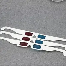 5000 шт/партия бумажные 3D очки красный синий/голубой, Почта Гонконга Быстрая