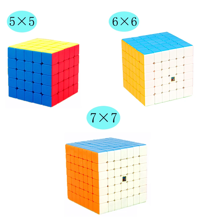 Волшебный куб 3x3x3 2x2x2 4x4 5x5x5 6x6 7x7x7 брелок Cubo Magico 2x2 3x3 5x5 7x7 головоломка нео сумка