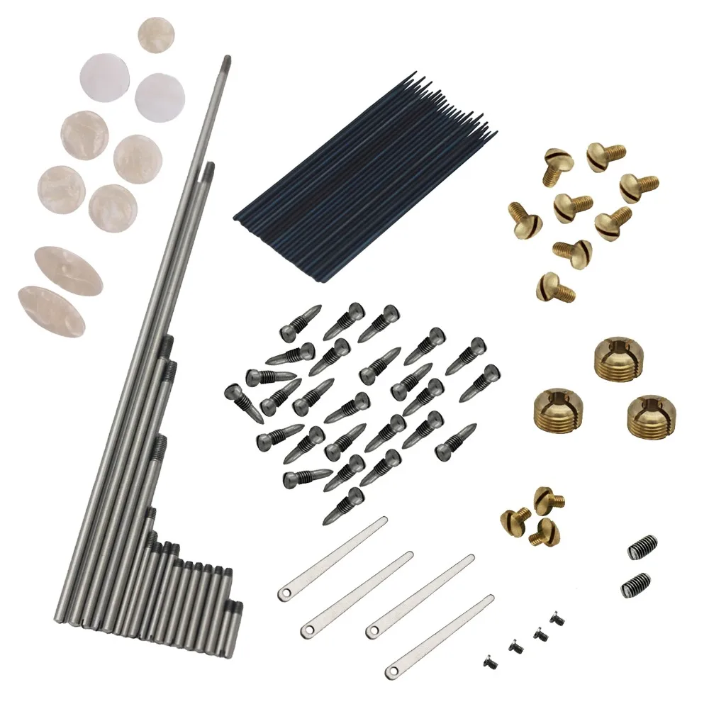 

TOKKY Music&DIY lovers Tool Set of Alto Saxophone Maintenance Fittings Instrument Adjustment Screw parts Mica Button Replacement