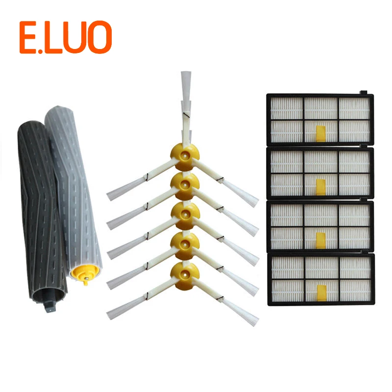 

E.LUO Replenishement Kit for iRobot Roomba 800 900 Series 805 860 870 871 880 890 960 980 Vacuum Accessories, Replacement Parts