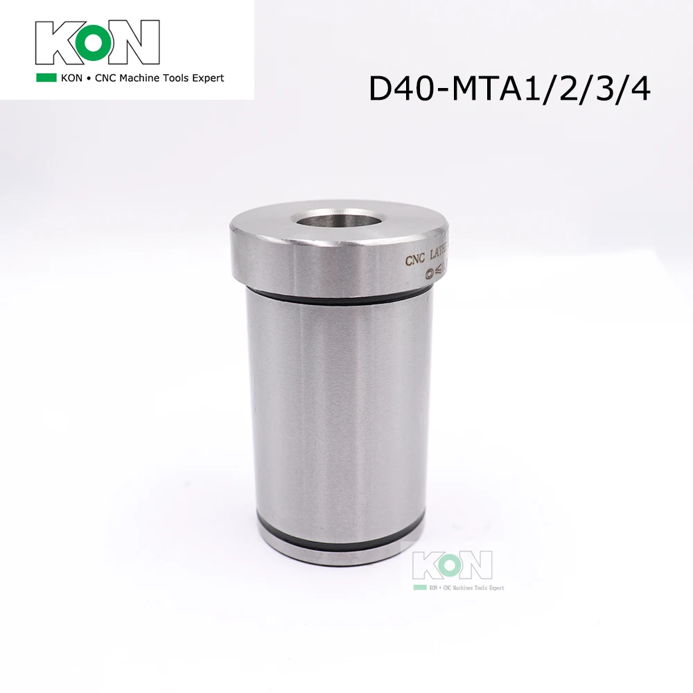 

[ChinaKON] D40 V40 MTA1 MTA2 MTA3 MTA4 Reducing Sleeve Lathe Sleeve for U Drill CNC Iner Hole Auxiliary Tool Holder Drill Tool