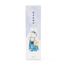 1 шт. закладки волшебный кролик Lise творческий ручной росписью продукт 30 шт