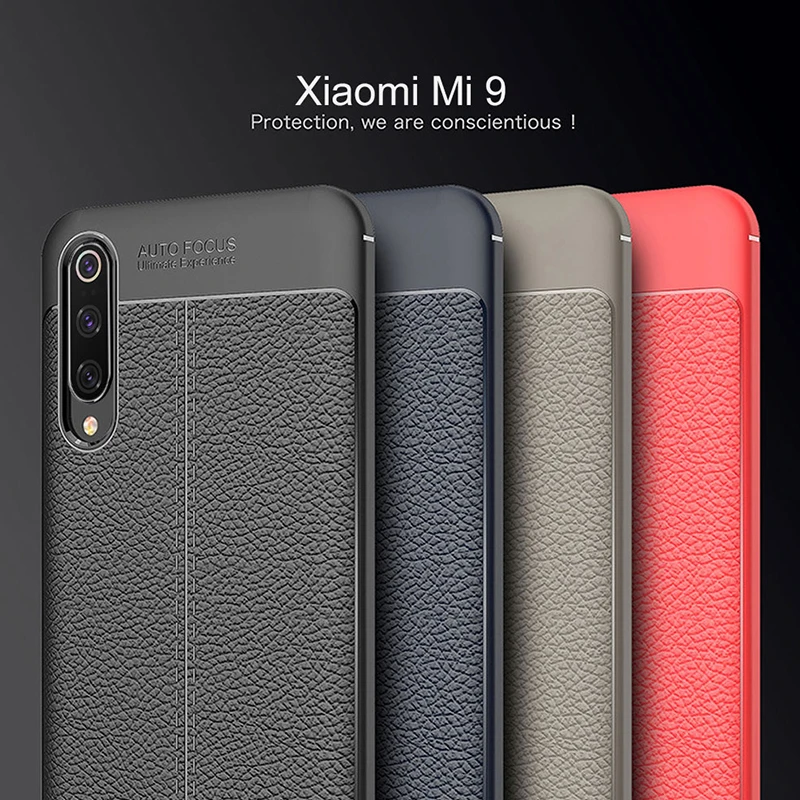 Чехол Raugee для Xiaomi Mi 9 чехол MI M9 SE мягкий силиконовый бампер из ТПУ задняя крышка