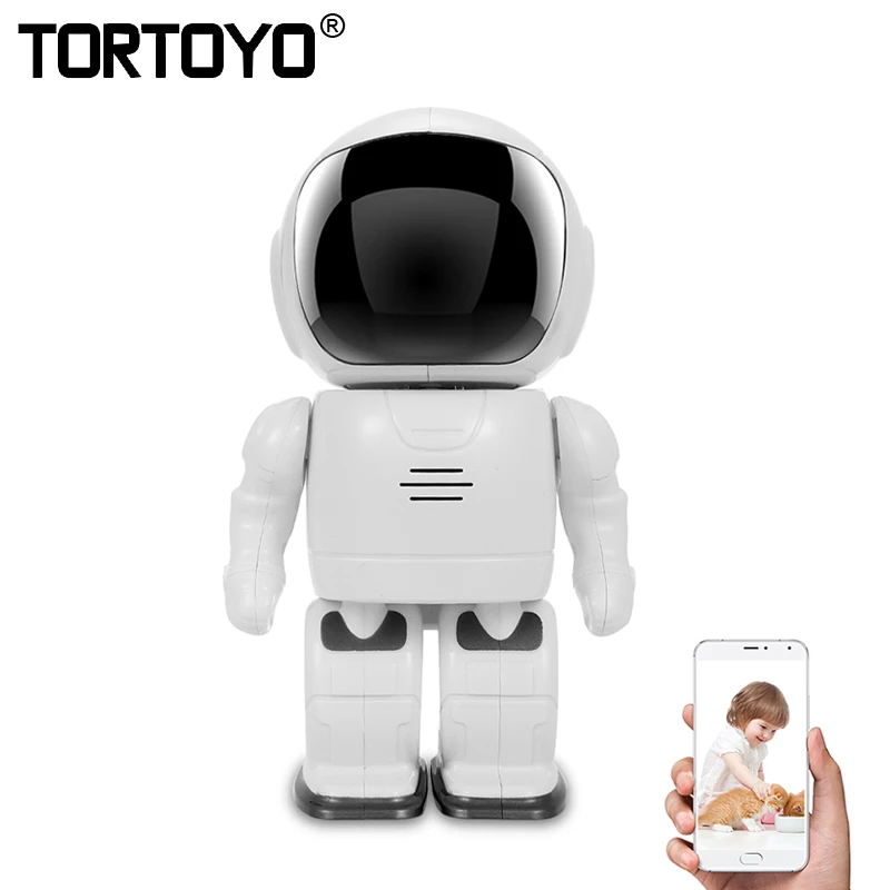 

A180 960P HD WiFi IP Robot Camera Smart Security Monitoring P2P Night Vision Motion Detection Video Camcorder Phone App Control