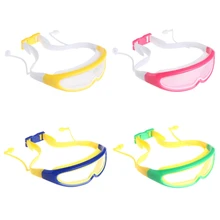 Противотуманные детские плавательные очки для мальчиков очки для плавания водонепроницаемые очки для плавания с ушками Прямая поставка