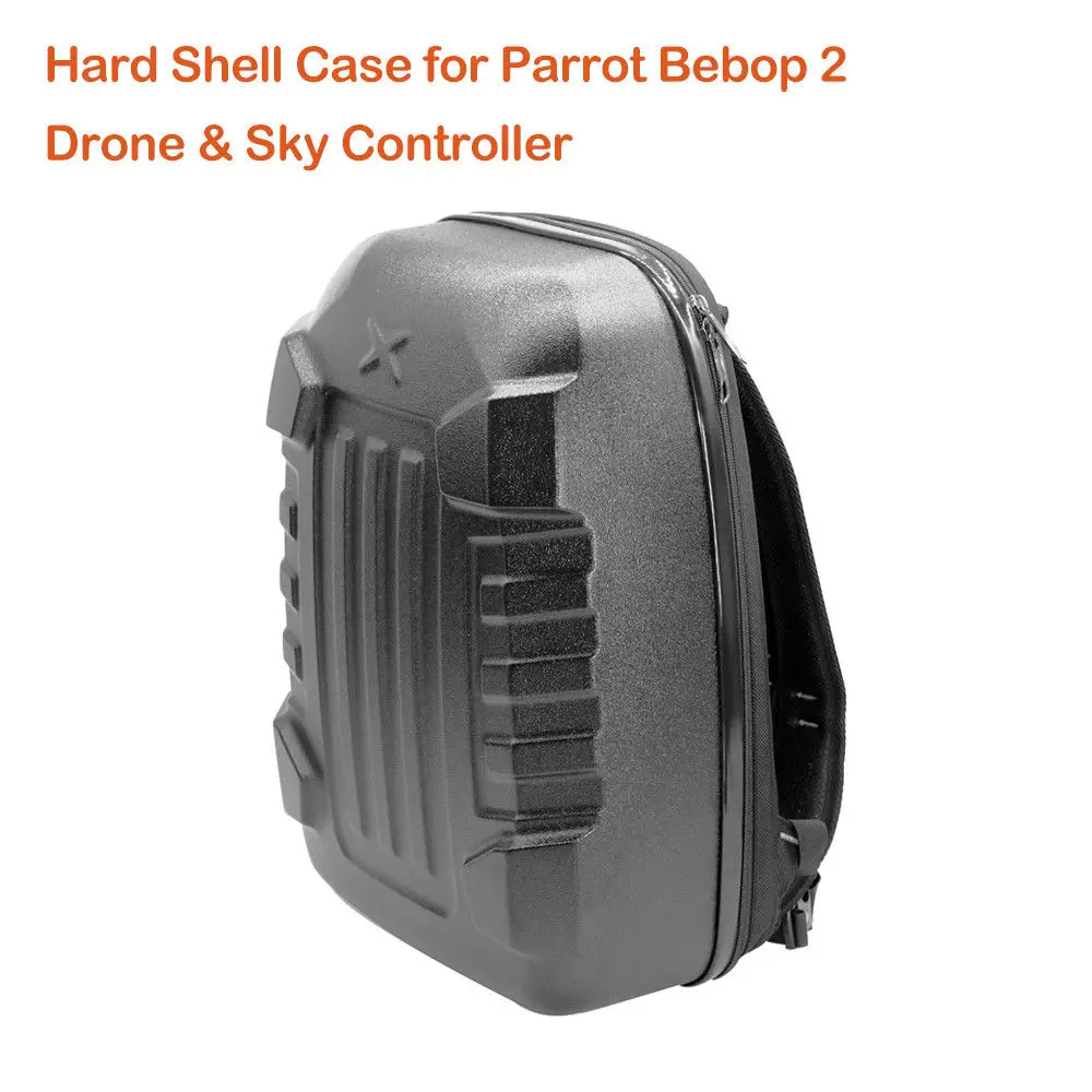 

TOMLOV Hard Shell Backpack Transport Carrying Case Storage Box for Parrot Bebop 2 Drone & Sky Controller