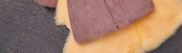 Цельная кожа натуральный мех кролика Зимнее пальто для женщин длинный дизайн стоячий воротник теплый натуральный мех куртка Верхняя