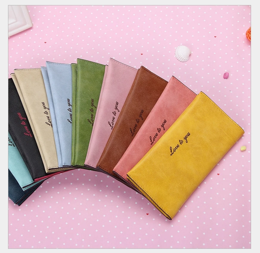 Multi Color Faux Leather Money Purse Women Girls Card Credit Case Holder Wallet 107 Free Shipping | Багаж и сумки