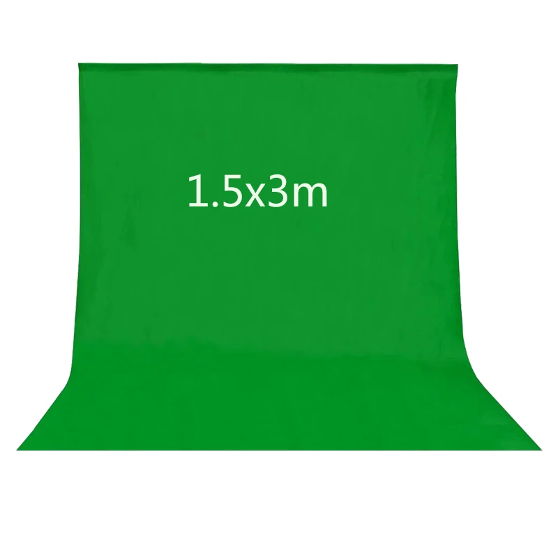 Photography studio Green Screen Chroma key 1 5 x 3M 4 9X9 8ft Background Backdrop for