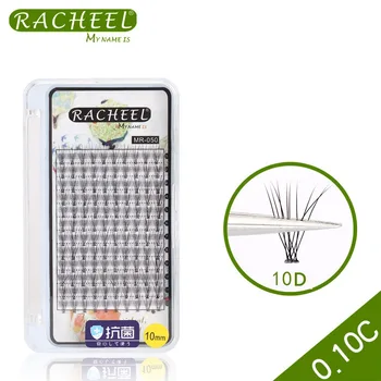 

RACHEEL a single cluster 10 root hair grafting eyelash natural soft fine 0.10C planting false eyelashes lashes Hand Made