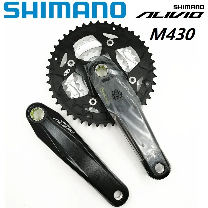 SHIMANO ALIVIO M430 шлицевой отверстие диаметра окружности болтов (44/32/22 T Ch колеса & 170 мм