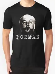 Для мужчин одежда 2018 хип-хоп Harajuku футболки Ричард Iceman Kuklinski Для мужчин s футболка Размеры S к 3XL высокое качество футболка