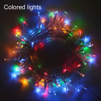 

10M 100Leds USB power String light Christmas Garland Fairy Lamp With remote control for Holiday Party indoor Outdoor decoration