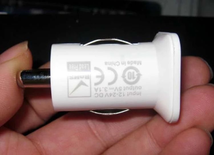 Mini Bullet Dual Car charger3.1A4
