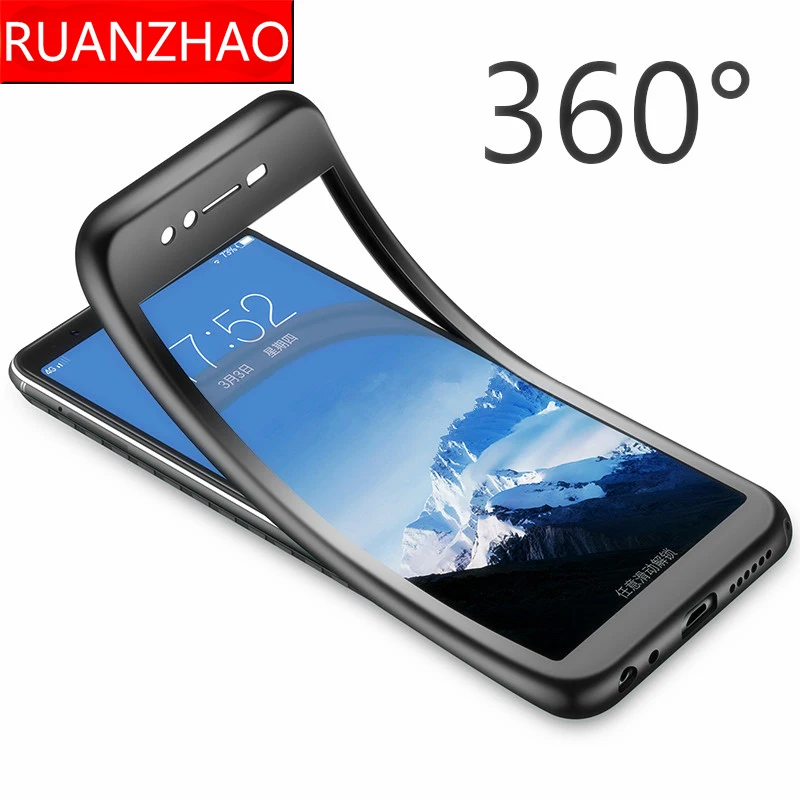 Для Huawei Y5 Y9 чехол nova2i 360 Полный корпус силиконовый для Y6 Prime 2018 мягкий Honor 7A 7C NOVA 2lite