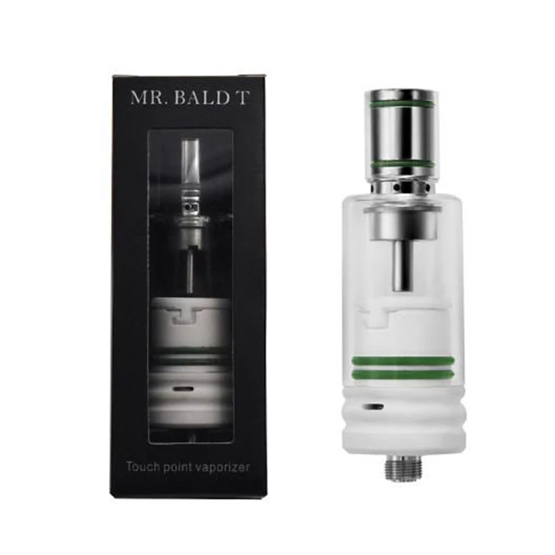 Стеклянный мундштук сменный стержень адаптера Dab для Longmada 510 Nail Rig Mr.Bald T простой