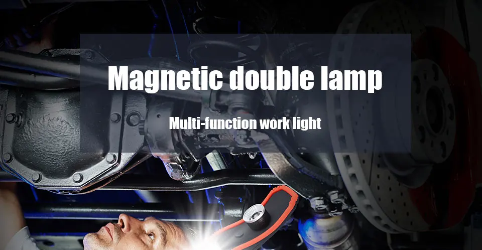 High Power LED Work Light Rechargeable Work Light Portable Lantern Searchlight LED Focus Rechargeable Magnetic Hanging Hook Lamp (1)