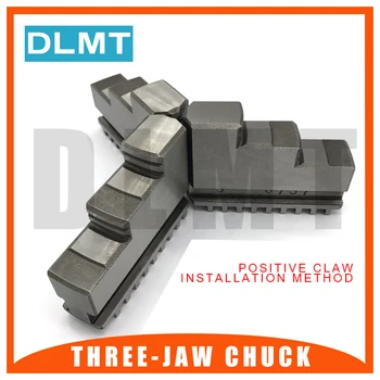 

K11-250 Positive claw three-jaw chuck 10 inches Universal Claw Card foot Mechanical lathe Each set of three
