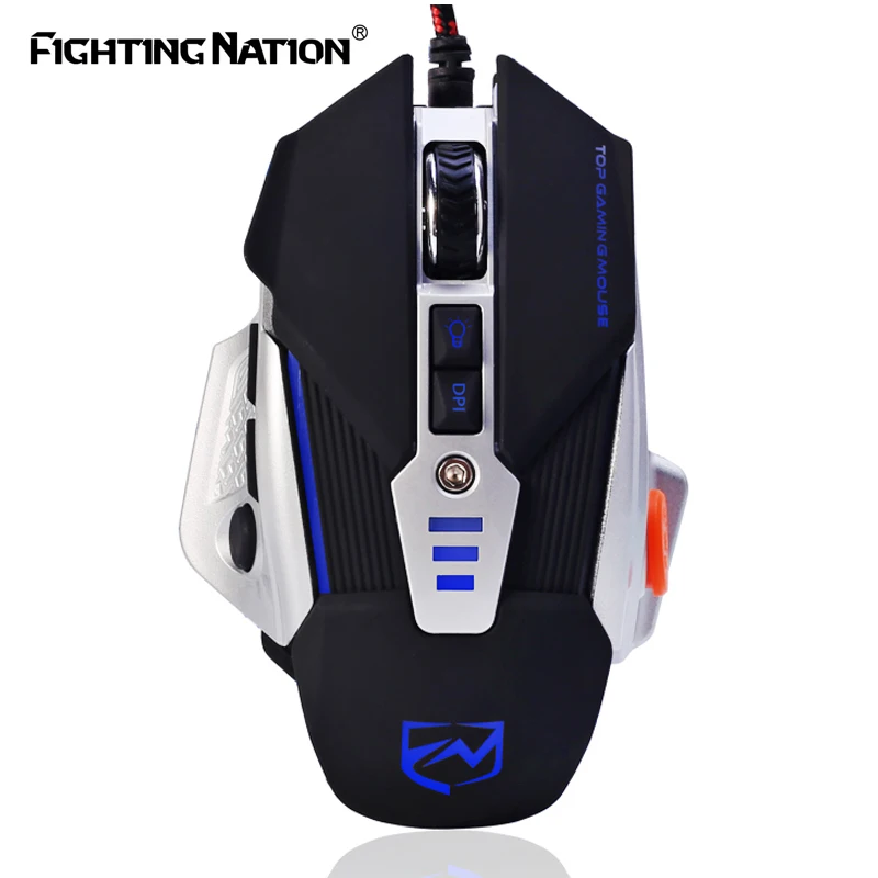 Mod Subjektiv kardinal Mechanical Design Gaming Illuminated Macro Mouse Usb Wired 3200 Dpi 8  Buttons Backlight Backlit Led Computer Mice For Pro Gamer - Mouse -  AliExpress
