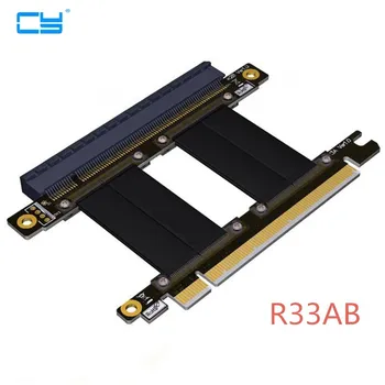 

Riser pci-e x16 to pcie 16x 3.0 Professional Engineering Test Extender riser Ribbon Cable 30cm 60cm 128G\bps For GTX1080 RX580