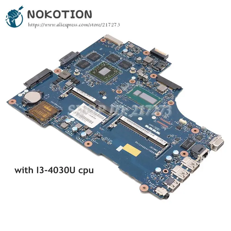 NOKOTION CN-05Y41H 5Y41H для DELL Latitude 15 3540 материнская плата ноутбука Задняя деталь