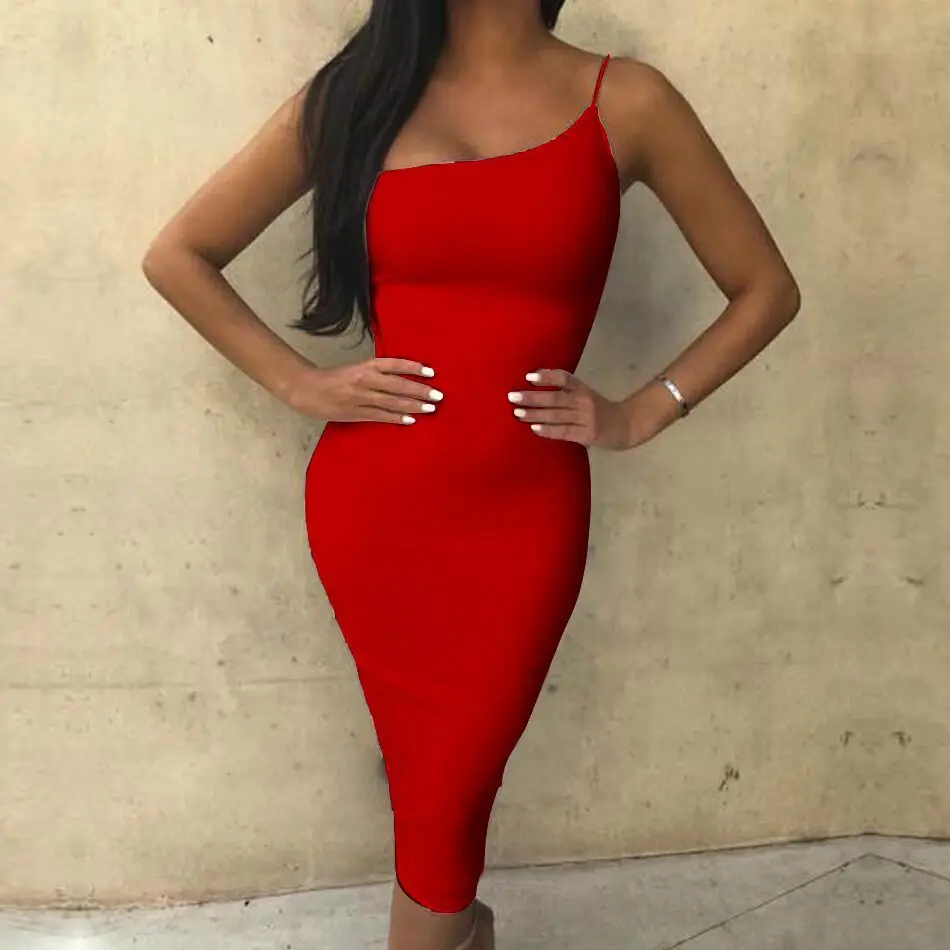 Seamyla, Новое поступление, летнее платье, сексуальное, без бретелек, бодикон, Бандажное платье для женщин, для ночного клуба, вечерние платья, Vestidos - Цвет: Красный