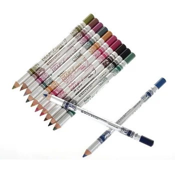 

New Arrive 12 Colors Eye Make Up Eyeliner Pencil Waterproof Eyebrow Beauty Pen Eye Liner Lip sticks Cosmetics Eyes Makeup -27