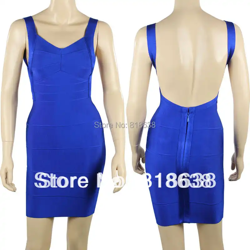 blue black yellow white dress