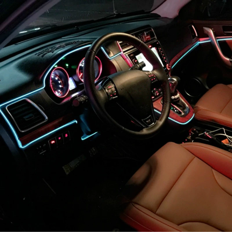 Интерьер автомобиля атмосферсветильник Стайлинг для Opel Toyota Renault Audi A3 A4 BMW E53 kia Rio K2