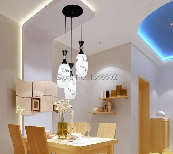 Aliexpress.com : 3 heads E27 pendelleuchten, esszimmer dekoration ...