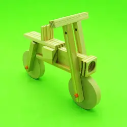 DIY 3D деревянные головоломки детей велосипед Пазлы Деревянные игрушки обучения Образование окружающей среды собрать игрушки развивающие