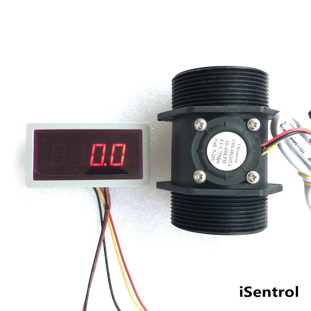US208MT Digital Instant Flow Meter Totalizer and Alarmer USN HS20TA
