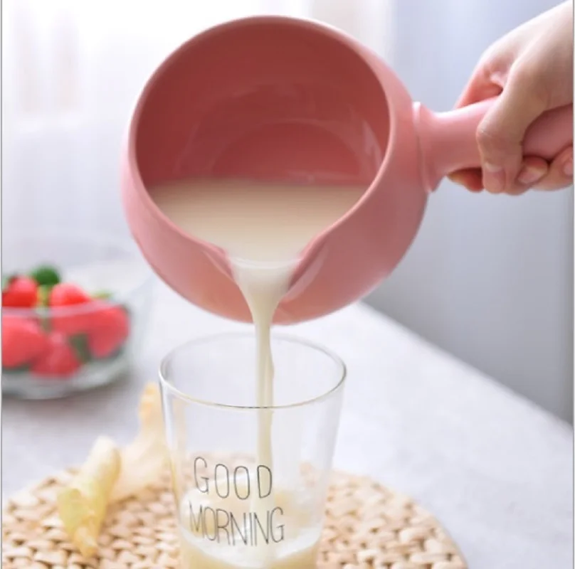 

Korean Milk pot casserole pot ceramic pot baby food supplement hot milk porridge