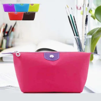 

Hot Sale Lady MakeUp Pouch Cosmetic Make Up Bag Clutch Toiletries Travel Kit Jewelry Organizer Casual Purse