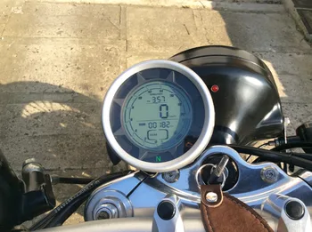

Motorcycle Tachometer Speedometer Average Speed for 1,2,3,4 Cylinder Engines Bike