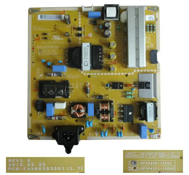 Б/у оригинальная плата питания 42lf5600-CB LGP3942D-15CH1 EAX66203001 | Электроника