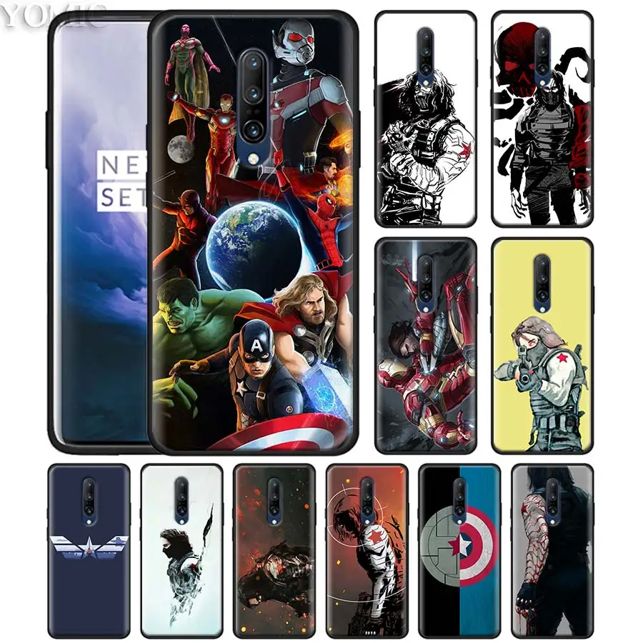 Winter soldier Superhero Phone Case for font b Oneplus b font font b 7 b font