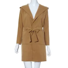 Womens Winter Warm Long Sleeve Pullover Coat free shipping and wholesales
