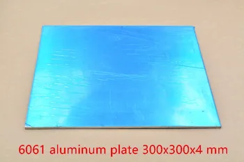 

6061 aluminum plate aluminium sheet 300mmx300mm thickness 4mm 300x300x4 alloy diy 1pcs