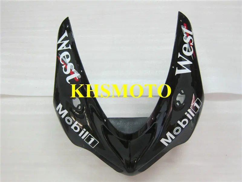 Изготовленный На Заказ мотоциклетный вставной обтекатель комплект для KAWASAKI Ninja ZX6R 636 05 06 ZX 6R 2005 2006 ABS прикольные черно белые обтекатели комплект+ подарки KU51