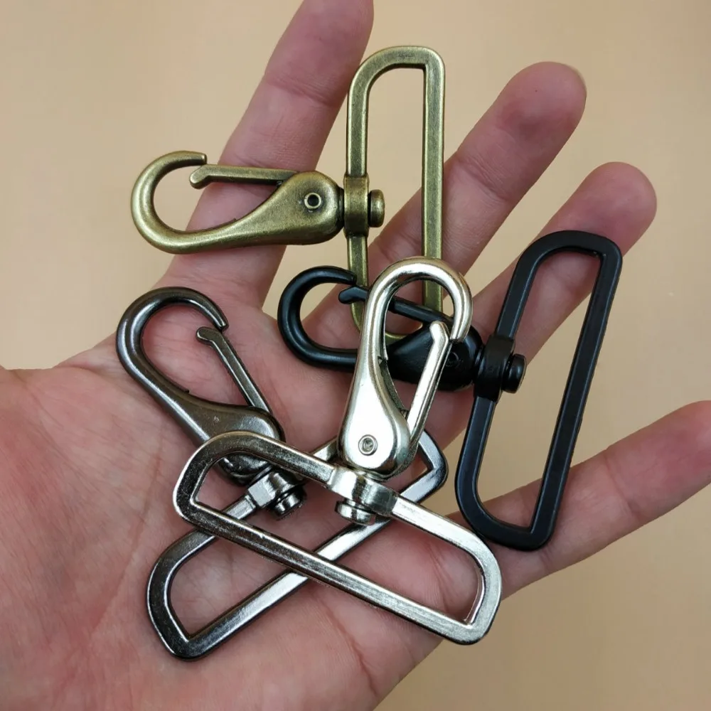 2" High Quality 4 Colors Metal Swivel Clips Snap Hook 50mm Width 5