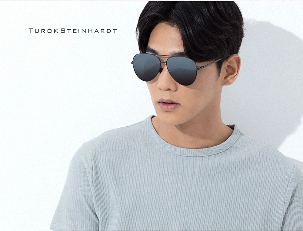 Original Xiaomi Mijia Turok Steinhardt TS Brand Polarized Stainless Sun Mirror Lenses Glasses UV400 for Outdoor Travel Man Woman