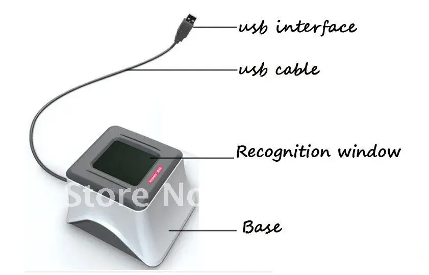Desktop 2d Barcode Reader Scanner Dm Code Reader Qr Code